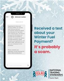 Winter Fuel Payment scam alert