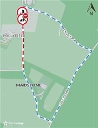 Temporary Road Closure - Scragged Oak Road, Detling - 14th October 2026